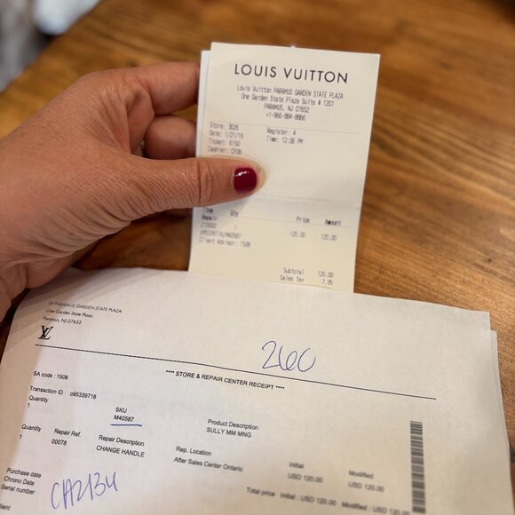 Authentic: Louis Vuitton LV Monogram Sully MM - Picture 14 of 14